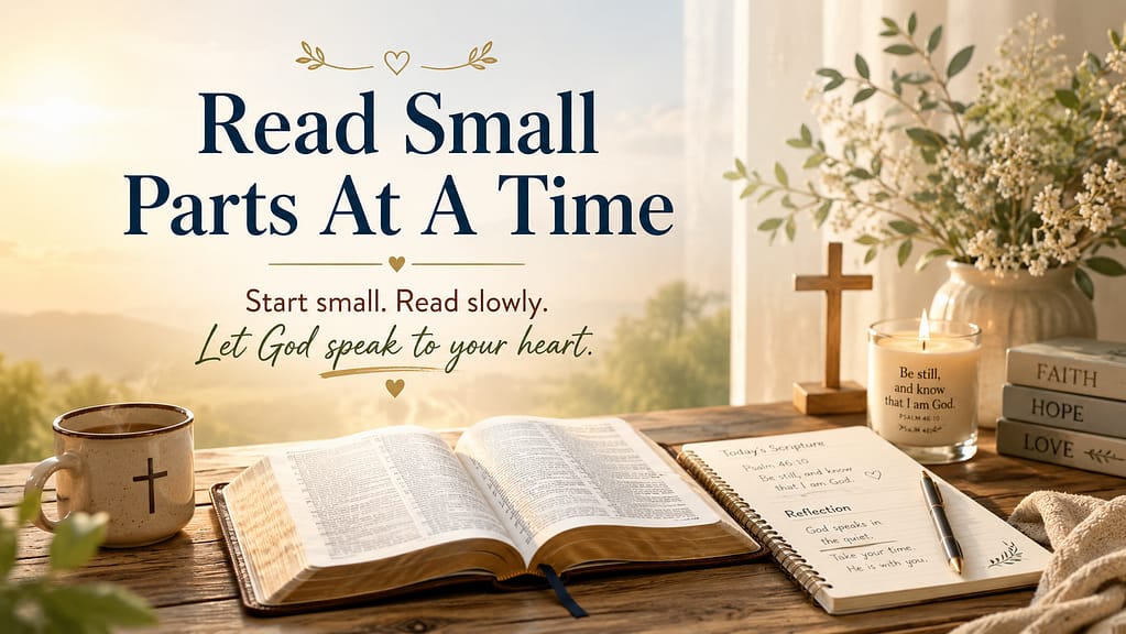Read Small Parts At A Time