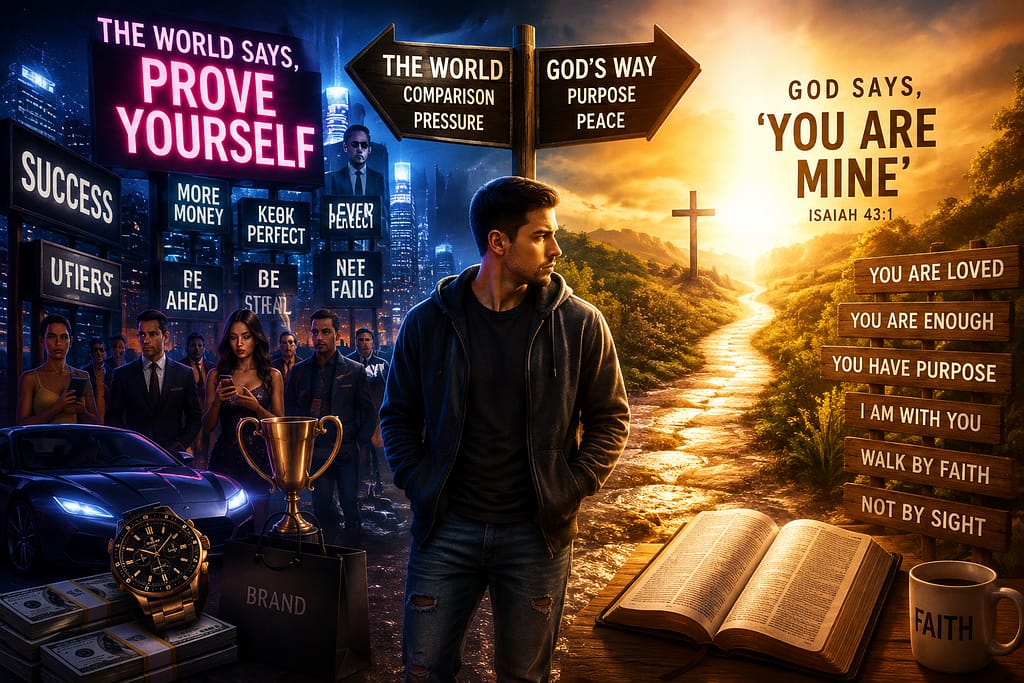 The World Says, “Prove Yourself”